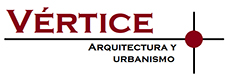 Vértice, Arquitectura y Urbanismo : Arq. Rosario Elisa Ramos García Logo